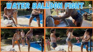 Water balloon fight