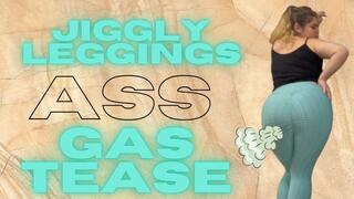 Jiggly Leggings Ass Gas Tease