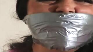 Gina Rae bound in PJ's