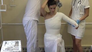 Reni shoulder spica making