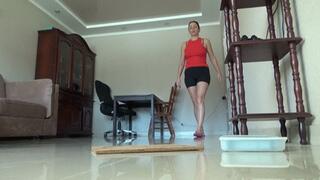 hitting a finger with a hammer