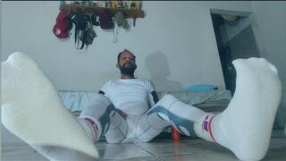 I Cum On Compression Wear