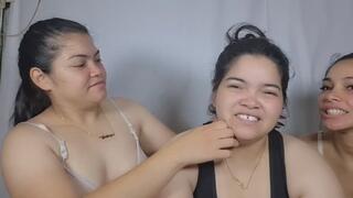 “Naughty Bites on the Ear: An Intimate Game Between Friends”