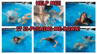 HELP ME! IT IS PUSHING ME DOWN!