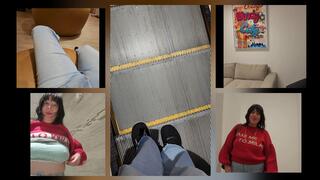 ASMR WALKING AROUND W SALIVA And PUBLIC TIT FLASHING FUN N GAMES