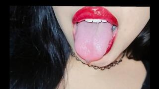 Pov: I run my tongue all over your face