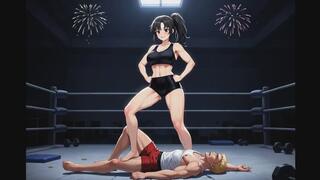 Mixed Wrestling Confessions #151: New Year's Domination Delight