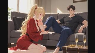 Male Feet Confessions #30: New Year's Toe Temptation