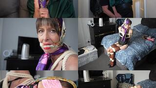 Toni g, a date to remember, silk and satin scarf bound granny (mp4)