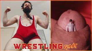Wrestling Giant | Full HD 1080p | Giantess - vore - male feet