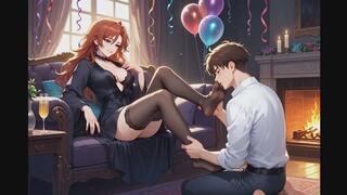 Foot Fetish Confessions #10: New Year's Soleful Surrender