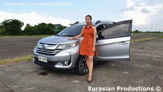 296 - KatKat practice driving Honda