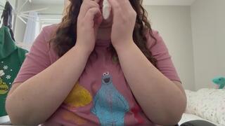 Sugargirlx2 Has A Snotty Nose!