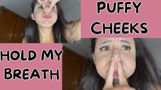 Holding your breath + silly faces