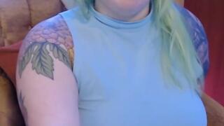 cam girl shows off her best angles