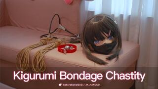 KMM-Pro-39-2 - Kigurumi Bondage Chastity