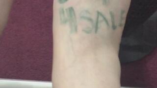 HANGING FEET OFF QUEEN MATTRESS