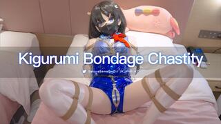 KMM-Pro-39-1 - Kigurumi Bondage Chastity