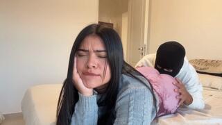 Mila Leave Her Slaves Face Smokin!