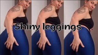 Your cock is already doomed between my shiny leggings
