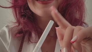 Full treatment of cigarettes on the first day of the new year