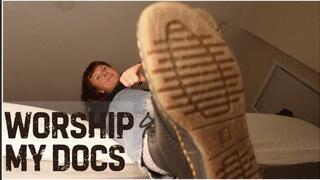Worship My Docs (Boot Worship Shoe Fetish Shoe Cleaning)