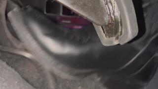 After I ride a horse the car won't start