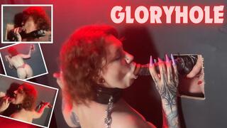 Taking My Femsub to a Gloryhole to Get Throatfucked By Me and a Stranger Man | Mistress Karino, Vinko [FHD MOV] Lesbian Domination, Lesdom, Lezdom