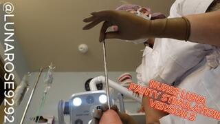 Version TWO: Vintage Nurse Luna walks in and see her patient is cardiac arrest and I professionally explain the patient needs immediate CPR pantyhose stimulation, watch me perform CPR in MANY POVs and I luckily bring you back! And immediately....