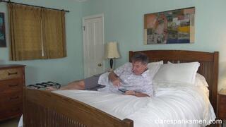 Sarah Gregory Gives New Year's Resolutions Spanking