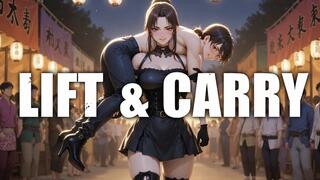 Festival Shoulder Ride & Tent Power Fuck