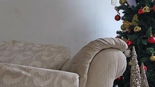 Balbina BBW Pantyhose Queen beautiful teasing session in black stilettos