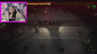 Game Girl Late Night Gaming