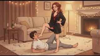 Foot Gagging Confessions #7: New Year's Deep Throat Revelation: