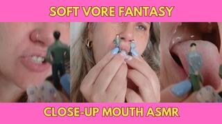 Soft Vore Fantasy – Close-Up Mouth ASMR