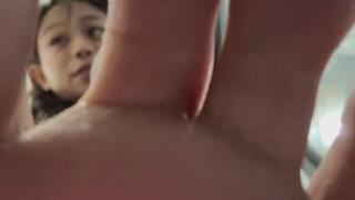 Cum under my giant feet copy