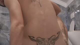 Food is flattened by the bottom and legs