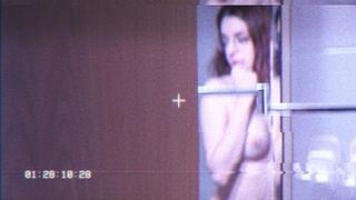 Voyeur Found Footage: Bathroom Routine (Handycam)