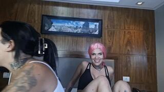 LESBIAN LICKING FACE PART 3 BY QWEEN AND SASHA CAM BY ALINE FULL HD