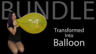 Transformed into Balloons B2P Bundle - 17 Inch Balloon Blow2pops - Kylie Jacobs - MP4 1080p HD