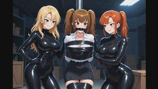 Bondage Confessions #757: Warehouse Captive's Taped Torment