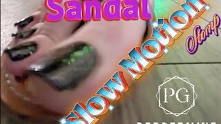 6'7 Giantess Crushes the Ground in Sandals – Intense Slow-Mo Stomps POV