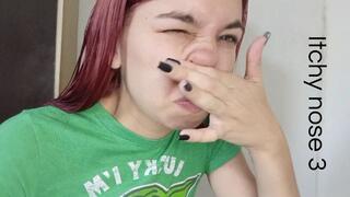 Itchy nose 3