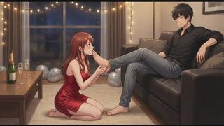 Male Feet Confessions #33: New Year's Toe-Temptation Confession