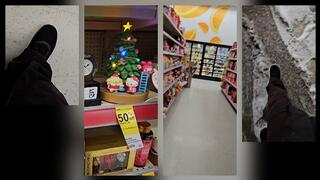 ASMRING ON A MISSION TO LOCATE CHRISTMAS TREE ORNAMENT HOOKS