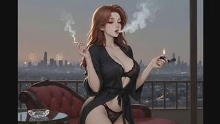 Smoking Confessions #14: New Year's Smoke Seduction