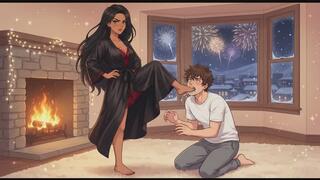 Foot Gagging Confessions #8: New Year's Deep Throat Triumph