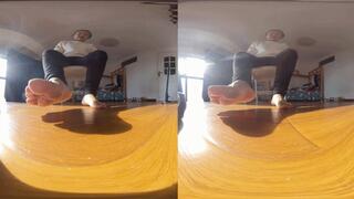 3DVR180 GAOYU with dirty and smelly feet STOMPLING dwarfs