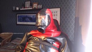 Heavy Duty Rubber Hazmat Suit Bondage