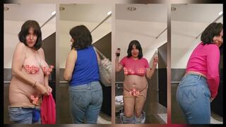 Flashback Found Footage Last Halloween Public Restroom Fun Frolics Pee Dump Feed